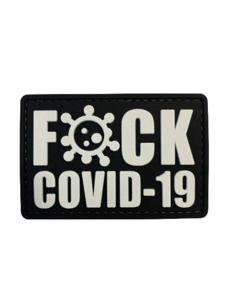 WARAGOD Fuck Covid 19 PVC rátét