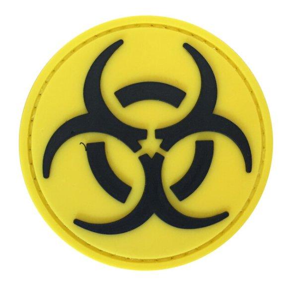 WARAGOD Tapasz 3D Round Biohazard 6cm