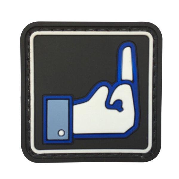 WARAGOD Tapasz 3D Square Dislike feketer 4x4cm