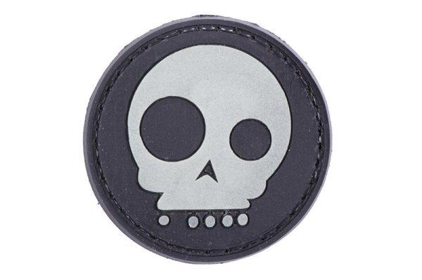 WARAGOD Tactical felvarró Funny Skull, fekete, 4cm