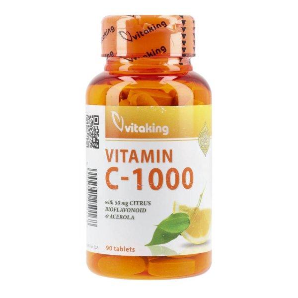 VITAKING C-1000MG CSIPKEB.-BIOFLAV. TABL