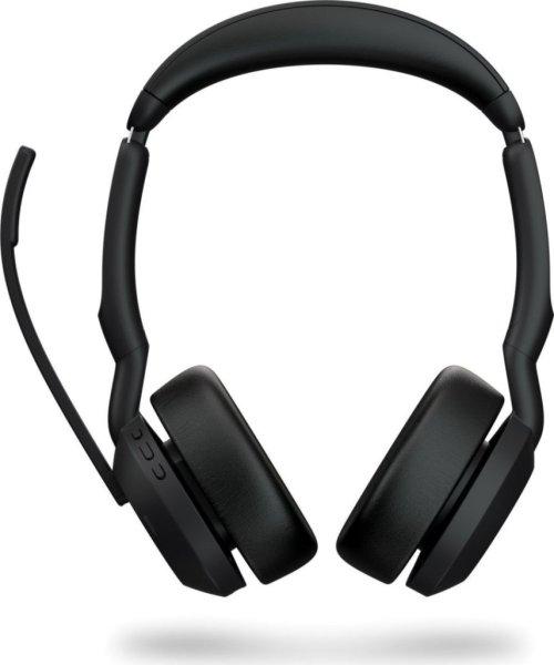 Jabra Evolve2 55 UC Stereo Bluetooth USB-A Headset Black