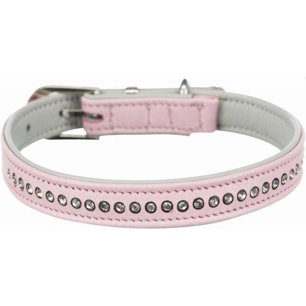 Trixie Nyakörv Active Comfort Strasszkövekkel XXS–XS 17–21cm/12mm Pink