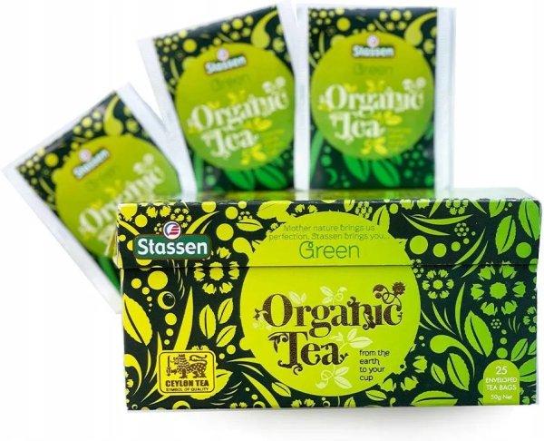 Stassen BIO zöld tea 50x2g 100 g