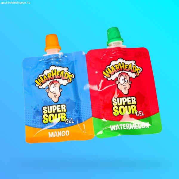 Warheads Super Sour Gel Double Pack savanyú gél 40g