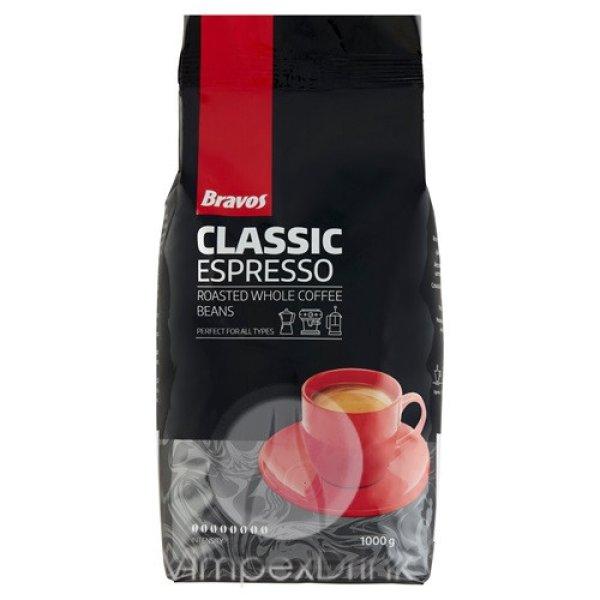 Bravos Espresso szemes kávé 1kg /12/