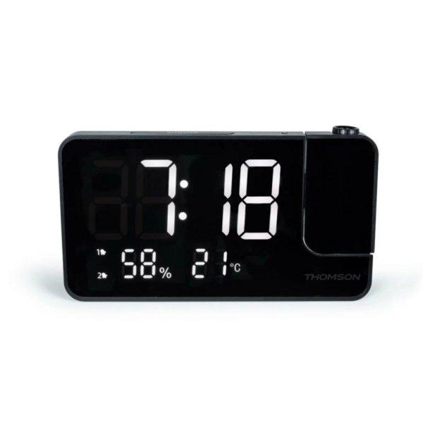 Thomson CP100T Projection Alarm Clock with Temperature Black