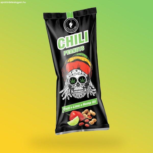 Chilicum Chili Peanut chili lime és kenderolaj ízű mogyoró 110g