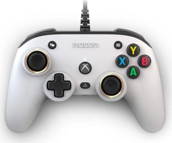 Nacon Pro Compact USB Gamepad White