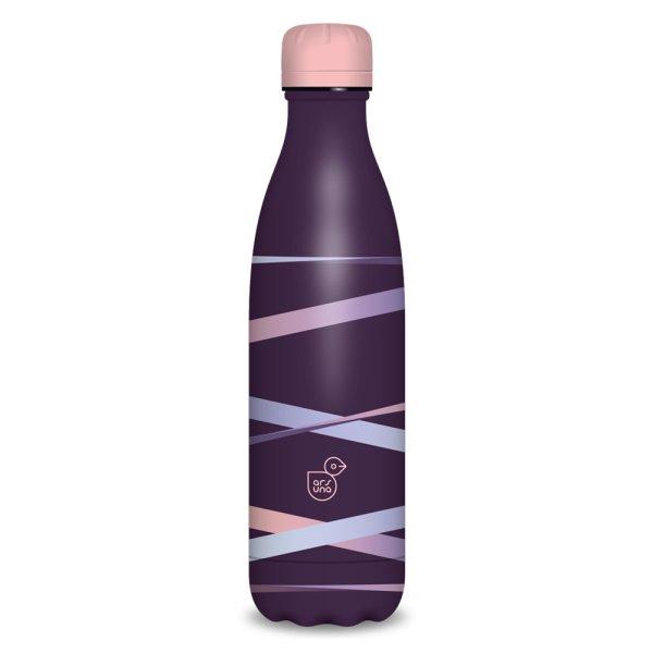 Fémkulacs duplafalú 500ml Ars Una Ribbon-purple (5168) 22