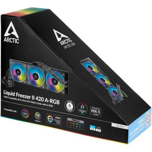 ARCTIC COOLING CPU hűtő Liquid Freezer 420 II A-RGB (vízhűtés),
Univerzális