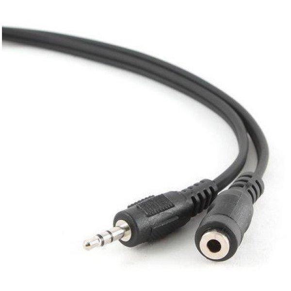 Gembird Jack stereo 3,5mm M/F audio kábel hosszabbító 2m fekete