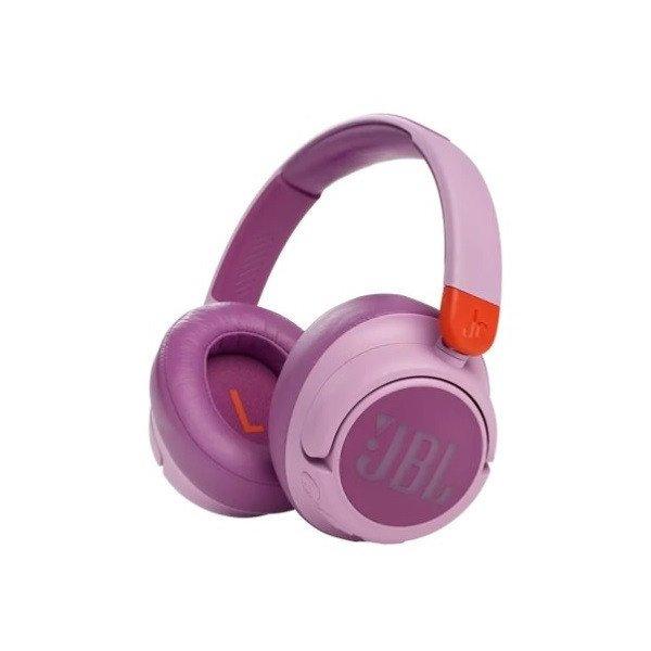 JBL JR460NC (Zajszűrős vezeték nélküli, bluetooth fejhallgató
gyerekeknek), pink