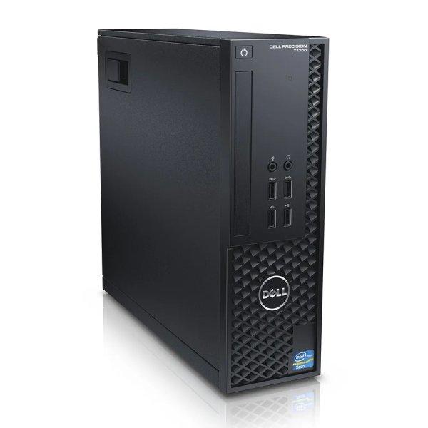 Dell Precision T1700 SFF / Intel Xeon E3-1240 v3 / 8GB / 256GB SSD / NVIDIA
Quadro K620 2GB / Win 10 Pro 64-bit használt PC