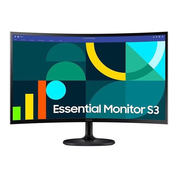 SAMSUNG Ívelt VA monitor 27" S36GD, 1920x1080, 16:9, 250cd/m2, 4ms,
HDMI/VGA