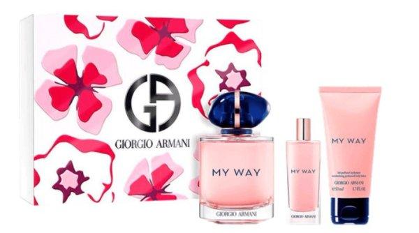 Giorgio Armani My Way - EDP 90 ml (újratölthető) +
testápoló 50 ml + EDP 15 ml