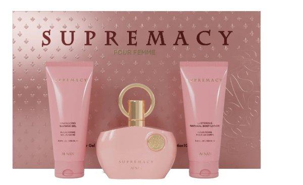 Afnan Supremacy Pink - EDP 100 ml + tusfürdő 100 ml +
testápoló 100 ml