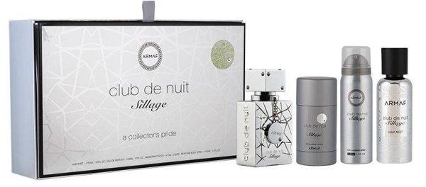 Armaf Club De Nuit Sillage - EDP 30 ml + testspray 50 ml + hajspray 55 ml +
szilárd dezodor 75 g