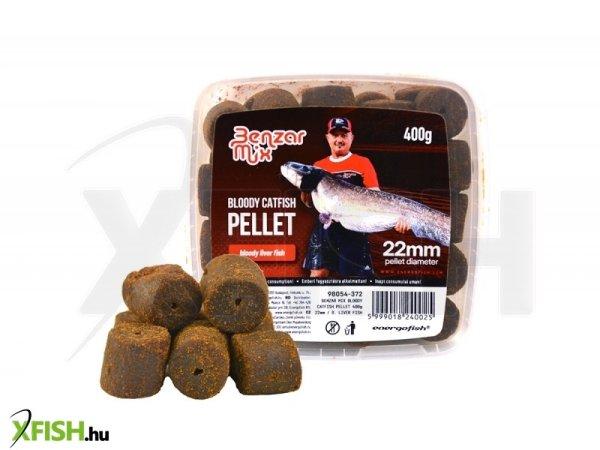 Benzar Mix Catfish Harcsa Horog Pellet Véres Halas Májas 22mm 400g