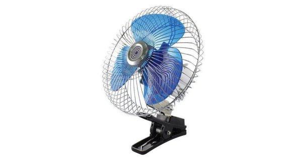 Ventilátor, 12V, 6", csipeszes (JAC46306, HN-GMPCF612WH, A2128N).