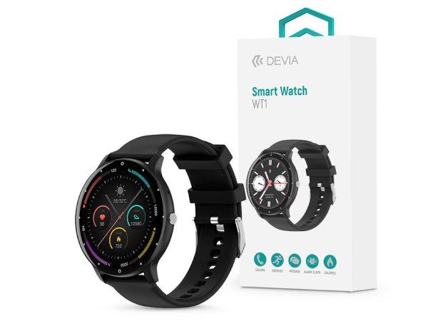 Devia WT1 Smart Watch okosóra - fekete