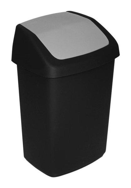 Horse Curver® SWING BIN, 10L, 19,8x24,6x37,3 cm, fekete, szemetes