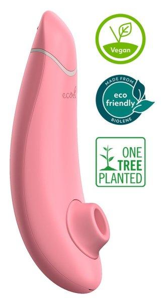 / Womanizer Premium Eco - akkus léghullámos csiklóizgató (pink)