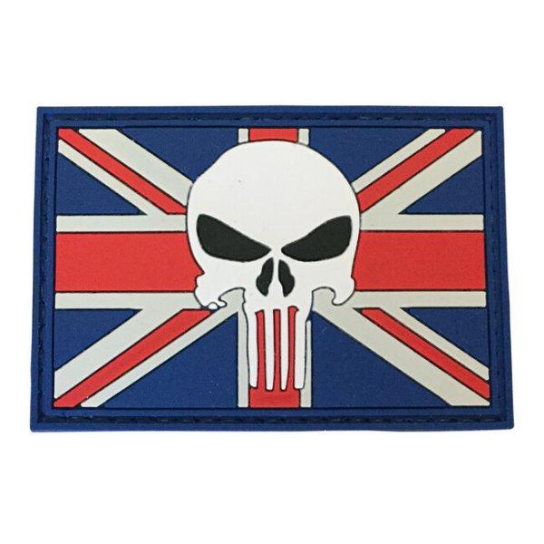 WARAGOD Tapasz 3D UK Punisher 7.5x5cm