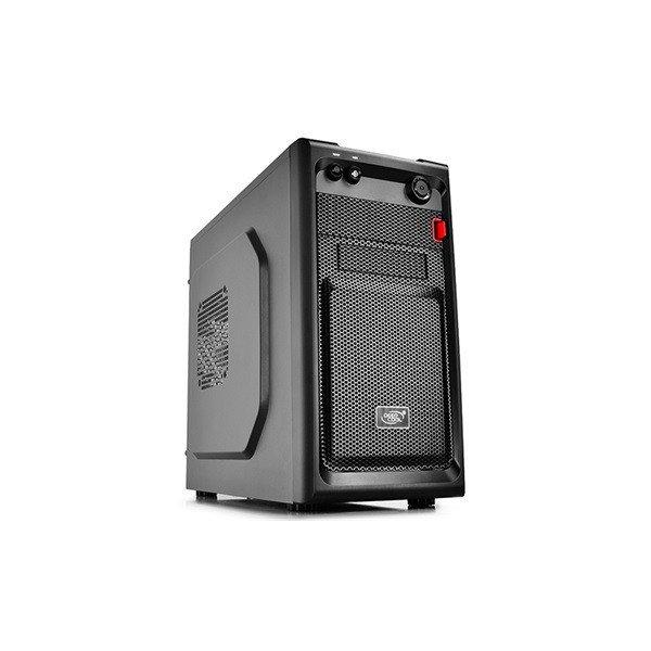 DeepCool Számítógépház - SMARTER (fekete, fekete belső, mATX, 1xUSB3.0,
1xUSB2.0)