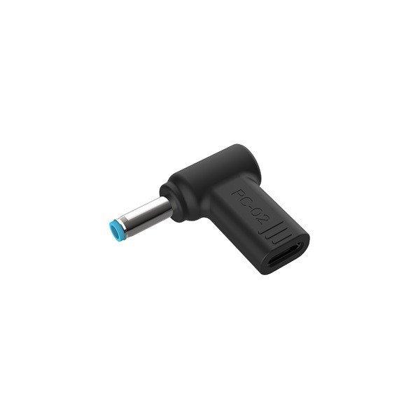 Conceptronic átalakító - ABBY15PC02 (USB-C to DELL 4.5x3mm 18-20V, PD:100W,
fekete)