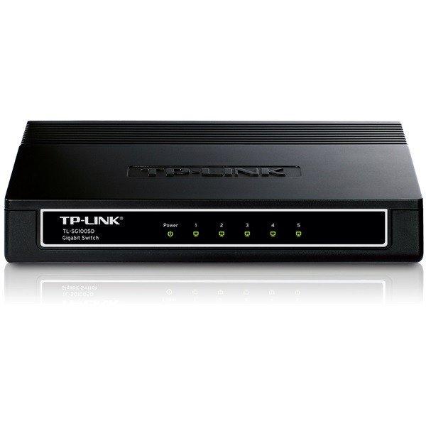 TP-Link Switch - TL-SG1005D (5 port, 1000Mbps)