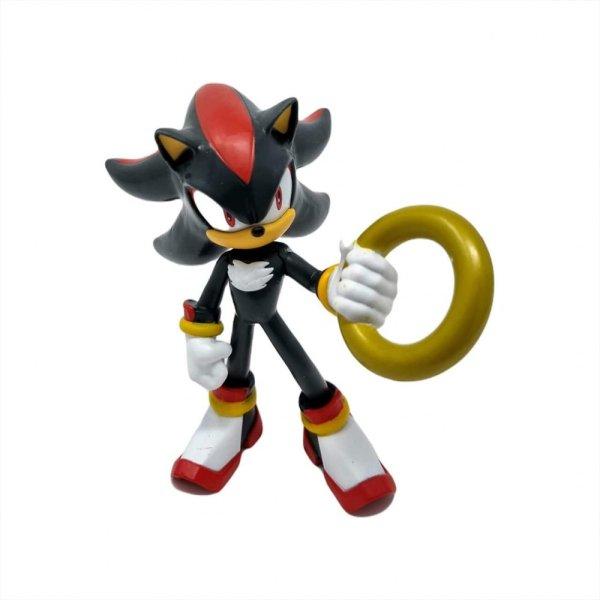 Sonic, a sündisznó összerakható figura, 18 cm - Shadow, a sündisznó