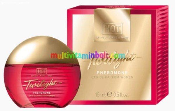 HOT Twilight Woman 15 ml, Feromon Parfüm Nőknek, francia parfüm, extra
feromonnal, érzéki illattal