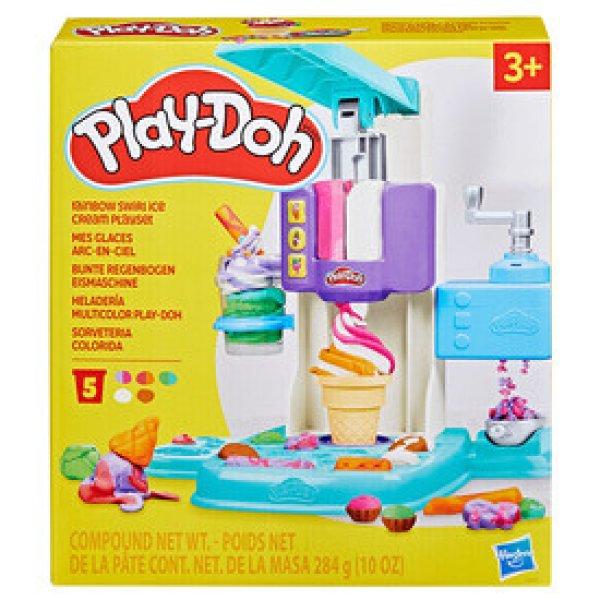 Play-doh szivárványos csavaros fagyi készlet