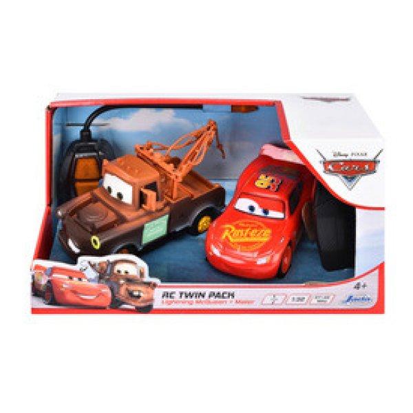 RC Cars LMQ + Mater Twin Pack 1:32