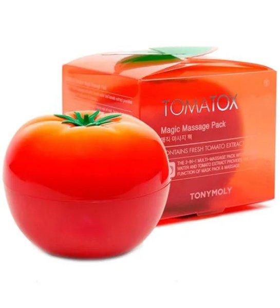 Tony Moly Fényesítő arcmaszk Tomatox Magic Massage Pack (Facial
Mask) 80 g