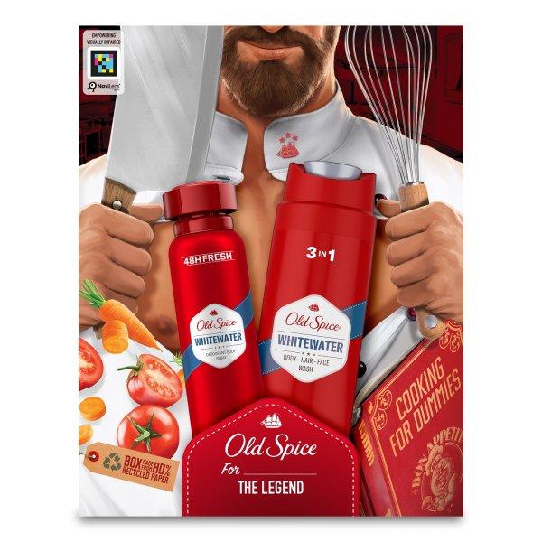 Old Spice Testápoló ajándékcsomag WhiteWater Chef