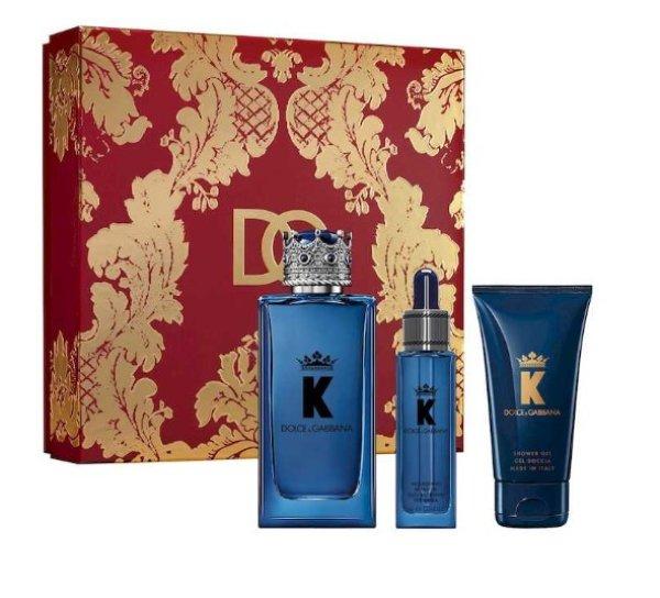 Dolce & Gabbana K By Dolce & Gabbana - EDP 100 ml + tusfürdő 50 ml +
szakállápoló olaj 25 ml