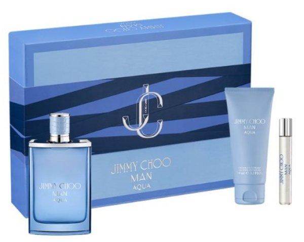 Jimmy Choo Man Aqua - EDT 100 ml + tusfürdő 100 ml + EDT 7,5 ml