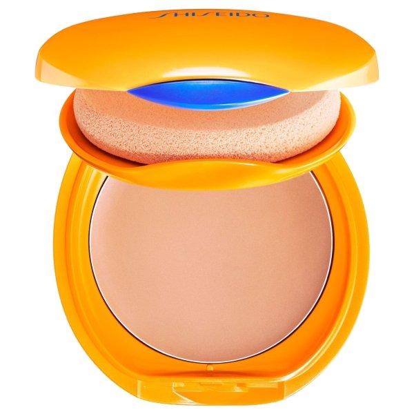 Shiseido Kompakt smink SPF 10 (Tanning Compact Foundation) 12 g Natural