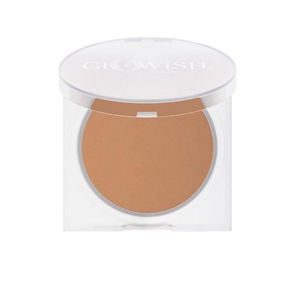 Huda Beauty Bőrvilágosító púder GloWish (Luminous
Pressed Powder) 10 g 06 Medium Tan