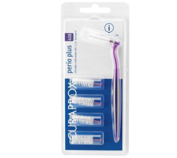 Curaprox Fogközi kefe Perio Plus 408 - 8,0 mm Lila (Holder & Refill)