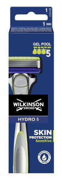 Wilkinson Sword Borotva + 1 tartalék fej Hydro 5 Skin Protection Bulldog
Sensitive