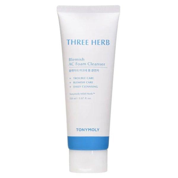 Tony Moly Tisztító archab Three Herb Blemish (AC Foam Cleanser) 150 ml