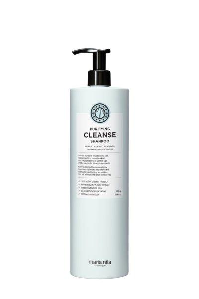 Maria Nila Mélytisztító sampon Purifying Cleanse (Deep Cleansing
Shampoo) 1000 ml