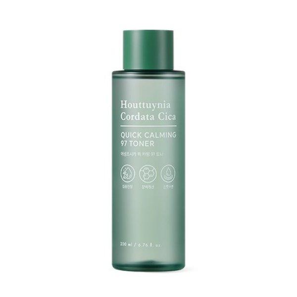 Tony Moly Nyugtató bőrtonik Houttuynia Cordata Cica (Quick Calming 97
Toner) 200 ml