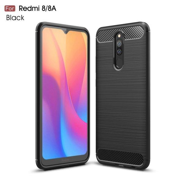 RMPACK Xiaomi Redmi 8 8A Szilikon Tok Ütésállókivitel Karbon Mintázattal
Fekete