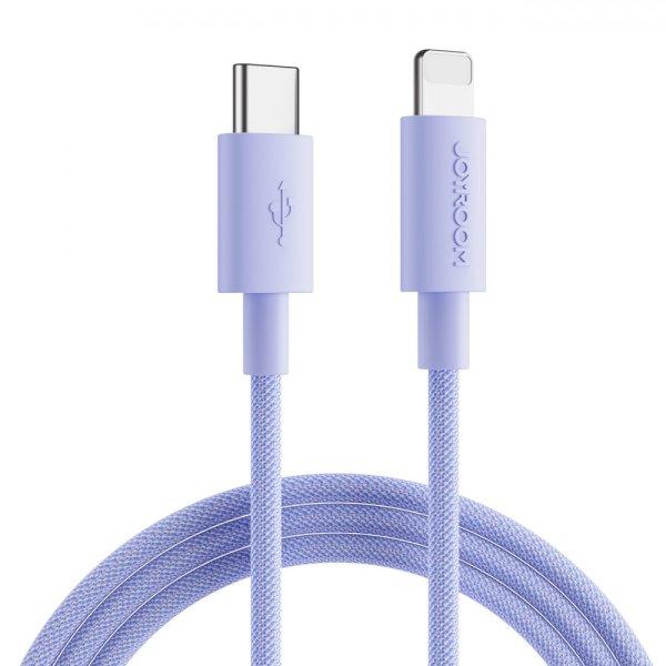 Joyroom durable USB Type C Kábel - Lightning Gyors Töltés / Adatkábel 20W 1m
Lila (S-1024M13)