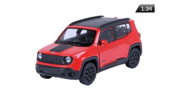 Makett autó, 1:34, Jeep Renegade Trailhawk piros