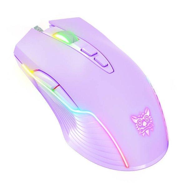 ONIKUMA RGB Gaming Mouse CW905 Lila